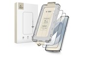Puhelintarvikkeet - Näytönsuojat - Tech-Protect Quick Set+ 2-Pack Tempered Glass for Samsung Galaxy S26+ - Black - 5906302390809