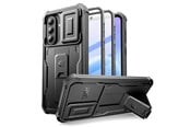 Puhelin - Kannet ja kotelot - Tech-Protect Kevlar Cam+ 2-Set Case for Samsung Galaxy A57 5G - Black - 5906302390915