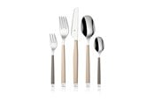 Keittiövälineet - WMF Emotion Cutlery 30 pcs - Smokey Wood - 1115916410