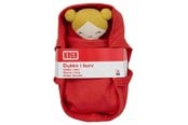 Nuket & tarvikkeet - Krea Doll In Basket Red - 36-2052