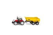 Leluautot - SIKU Steyr With Krampe Tipping Trailer - 1132