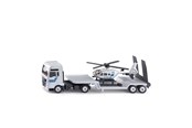 Leluautot - SIKU 1:87 MAN Truck With Police Helicopter - 1759