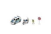 Leluautot - SIKU Siku 1:50 VW T6 BMW-poliisimoottoripyörän kanssa - 2562