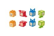 Vauva- ja taaperolelut - Hape Suction & Sensory Blocks - E0543K