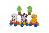 Rakennussarjat - Abrick Ecoiffier Farm Animals Block Train - 250 pieces. - 1369
