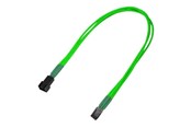Virtakaapelit (ulkoinen) - Nanoxia - fan power extension cable - 3 PIN internal power to 3 PIN internal power - 30 cm - NX3PV3ENG