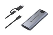 Kovalevyt - lisätarvikkeet - Conceptronic - storage enclosure - M.2 NVMe Card / PCIe (NVMe) - USB 3.2 (Gen 2) - DANTE05G