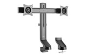 Näytön kiinnitys - Tripp Lite Eaton Series Dual-Display Monitor Arm with Desk Clamp and Grommet - Height Adjustable 17" to 27" Monitors - DDR1727DC