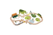 Puulelut - Classic World Train Set Nature - 100pcs. - 50617
