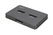 Kovalevyt - lisätarvikkeet - DIGITUS - SSD docking station - M.2 NVMe Card / SATA - USB-C 3.2 (Gen 2) - DA-71546-1