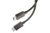 USB kaapelit - Spigen Essential USB C to USB C 60W Fabric Cable - 1.5m - Black - ACA10417