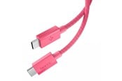 USB kaapelit - Spigen Essential USB-C to USB-C 60W Cable - 100cm - Pink - ACA10414