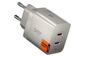 Puhelin - Adapterit & Laturit - Spigen Essential 47W Wall Charger | 2x USB-C | Natural Titanium - ACH10451