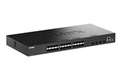 Kytkimet - D-Link SmartPro DGS-1530-28S - switch - 28 ports - smart - rack-mountable - DGS-1530-28S/E