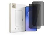 Puhelintarvikkeet - Näytönsuojat - Tech-Protect Glass SPY+ 2-Pack Tempered Glass Privacy Screen Protector For Samsung Galaxy A37 / A57 5G / S25 FE - 5906302390939