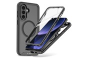 Puhelin - Kannet ja kotelot - Tech-Protect Defense MagSafe Case for Samsung Galaxy A57 5G - Black - 5906302390977