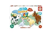 Palapelit - Educa 3D Puzzle Kids Baby Farm 3D Palapeli - 20433