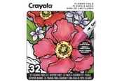 Luovat leikit - Crayola Adult Coloring Book Flower Child - 04-7069