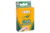 Luovat leikit - Crayola Anti Dust Chalk - White 12 pcs - 0280