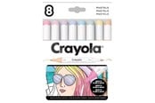 Luovat leikit - Crayola Art Markers 8 Pcs Pastels - 58-6807