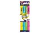 Luovat leikit - Crayola Clicks Retractable Highlighters 4 Pcs - 58-8390