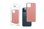Puhelin - Kannet ja kotelot - 3mk Matt Case lychee - Apple iPhone 12/12 Pro - 5903108327077