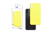 Puhelin - Kannet ja kotelot - 3mk Matt Case for iPhone X / XS - Yellow - 5903108327121