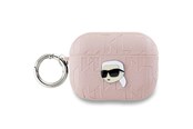 Puhelin - Muut lisävarusteet - Karl Lagerfeld Monogram Karl Head case for AirPods Pro 2 - pink - 3666339283780