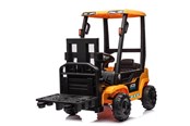 Tasapainopyörät, potkuautot ja potkulaudat - JCB Forklift 12V with Leather Seat - 6951460