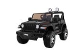 Tasapainopyörät, potkuautot ja potkulaudat - Jeep Wrangler Rubicon Ride-On Car 4x12V - Black - 6950240