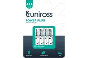 Akut ja Paristot - UNiROSS Multipakke Power Plus Alkaline AAA  (40 Pack) - Multi-AAA