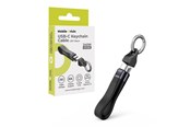 USB kaapelit - Mobile Origin CB17 240W 40Gbps 8K USB-C Keychain Cable - Black - MO-UK-CB17-BLK