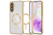 Puhelin - Kannet ja kotelot - Tech-Protect MagFlex MagSafe Case for Samsung Galaxy A37 5G - Clear Gold - 5906302392339