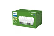 Lamput - Philips LED-lamppu Ultra Efficient A60 7.3W/827 (100W) Frosted 6-pack E27 - 929003625361