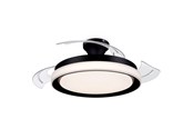 Valaisimet - Philips Bliss DC Fan ceiling 28W+35W TW Black - 929004749701