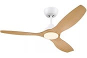 Valaisimet - Philips Olas Fan ceiling 52' 35W+24W WH&Wood - 929004750201
