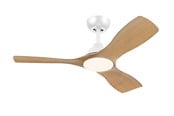 Valaisimet - Philips Olas Fan ceiling 42' 30W+24W WH&Wood - 929004750501