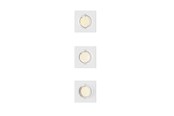 Valaisimet - Philips Peridot Rec Kit Sq Aj 7W WH 3pk - 929004669501