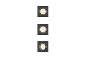 Valaisimet - Philips Peridot Rec Kit Sq Aj 7W BL 3pk - 929004669601
