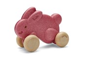 Vauva- ja taaperolelut - PLANTOYS Push along bunny - pink - PT-5730