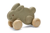 Vauva- ja taaperolelut - PLANTOYS Push along bunny - grey - PT-5733