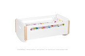 Nuket, pehmolelut ja oheistarvikkeet - Goki Wooden Doll Cradle - 51432
