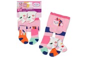 Nuket, pehmolelut ja oheistarvikkeet - Baby Born Tights & Socks 2 assorted 43cm - 839485