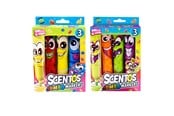 Luovat leikit - Scentos Jumbo Markers Asst 3 pcs CDU - 2610498