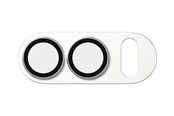 Puhelin - Muut lisävarusteet - PanzerGlass Fender Camera Protector White Apple iPhone Duo - PG29718