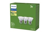 Lamput - Philips LED-lamppu Ultra Efficient 2,1W/827 (50W) 36° 3-pack GU10 - 929003634693