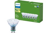 Lamput - Philips LED-lamppu Ultra Efficient 2,1W/827 (50W) 36° 6-pack GU10 - 929003634694