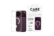 Puhelin - Kannet ja kotelot - CARE by PanzerGlass Samba Case Transparent w. White MagSafe Apple iPhone 18 Pro Max | 17 Pro Max - CR27129