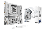 Emolevy - ASRock B860M Challenger WiFi White Emolevy - Intel B860 - Intel LGA1851 - DDR5 RAM - Micro-ATX - 90-MXBUQ0-A0UAYZ