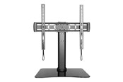 Seinäkiinnitys, AV-kiinnikkeet & AV-kalusteet - Neovo AG DTS-01 stand - for LCD display - black - Max 40 kg - recommended for 65" - DTS0101100000